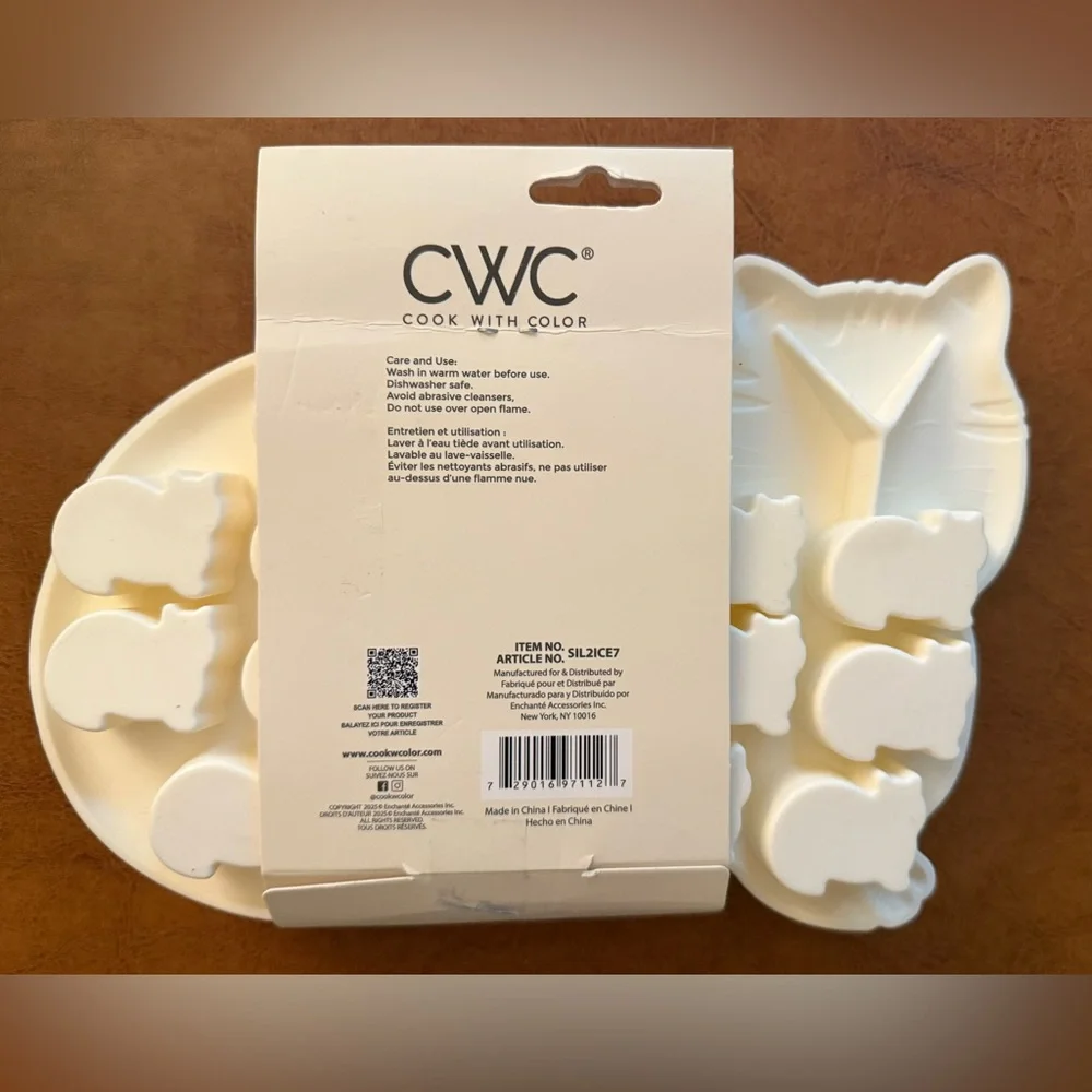 CWC Cat Ice Tray - White NWT - Picture 2 of 4